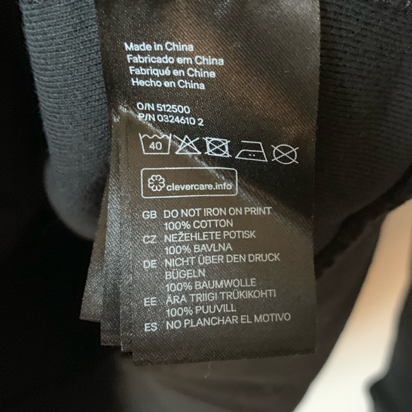 [h&m] crewneck sweatshirt with print design - Picture 6 of 6